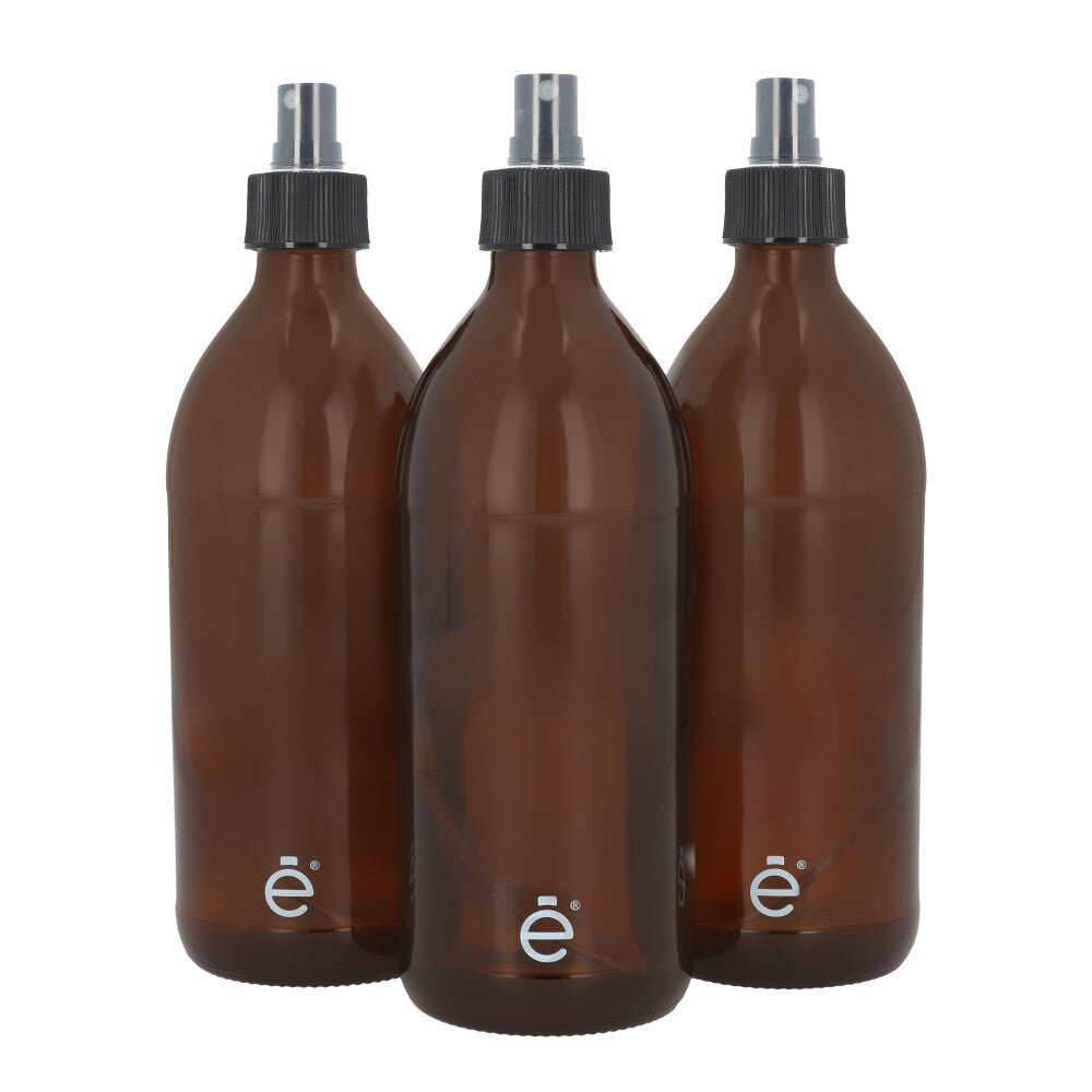 Frasco Atomizador 500 Ml Vidrio Botón Simple