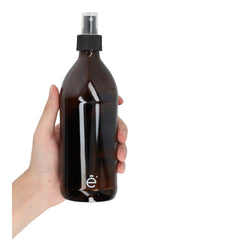 Frasco Atomizador 500 Ml Vidrio Botón Simple