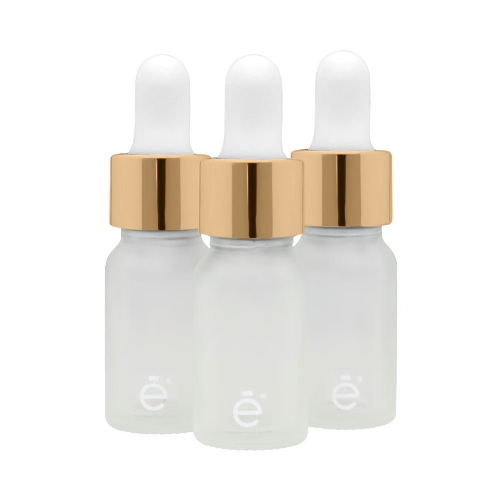 Frasco Gotero 10 Ml Frost Pipeta Cristal Premium