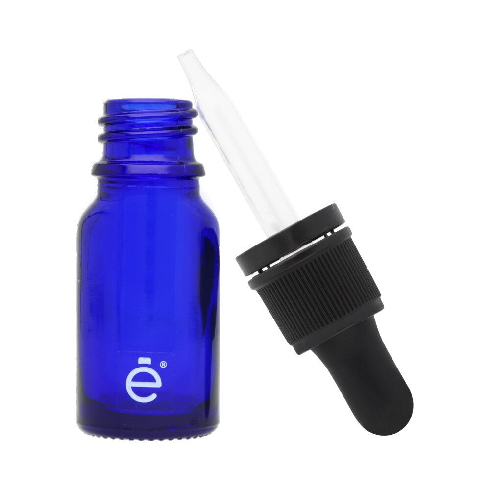 Frasco Gotero 10 Ml Vidrio Pipeta Cristal Inviolable