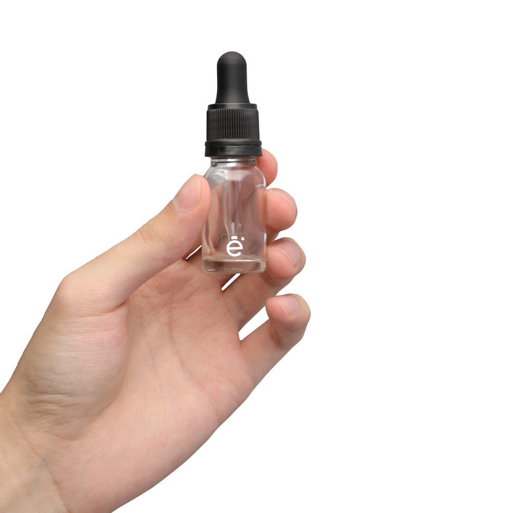 Frasco Gotero 10 Ml Vidrio Pipeta Cristal Inviolable