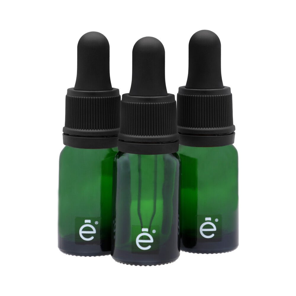 Frasco Gotero 10 Ml Vidrio Pipeta Cristal Inviolable