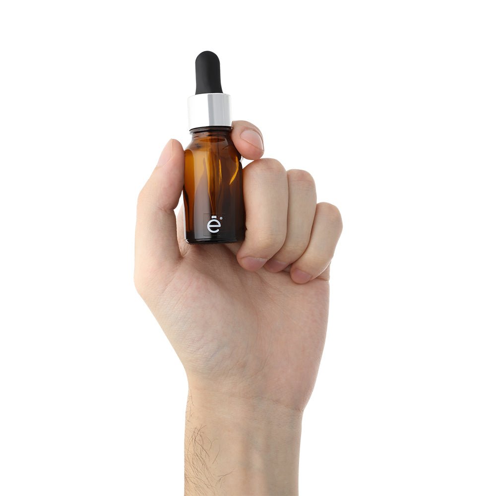 Frasco Gotero 15 Ml Vidrio Pipeta Cristal Premium