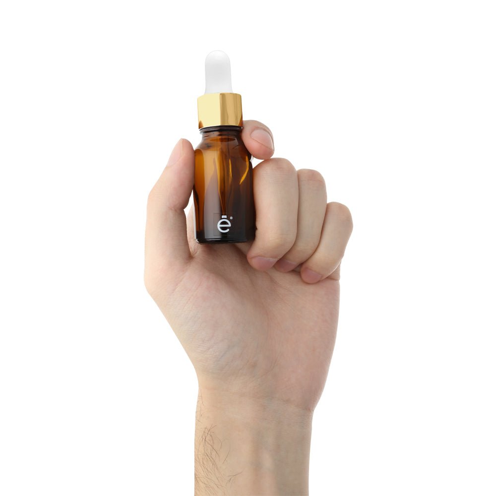 Frasco Gotero 15 Ml Vidrio Pipeta Cristal Premium