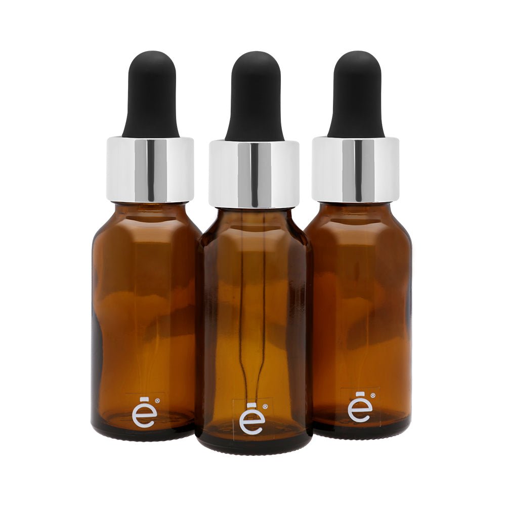 Frasco Gotero 20 Ml Vidrio Pipeta Cristal Premium