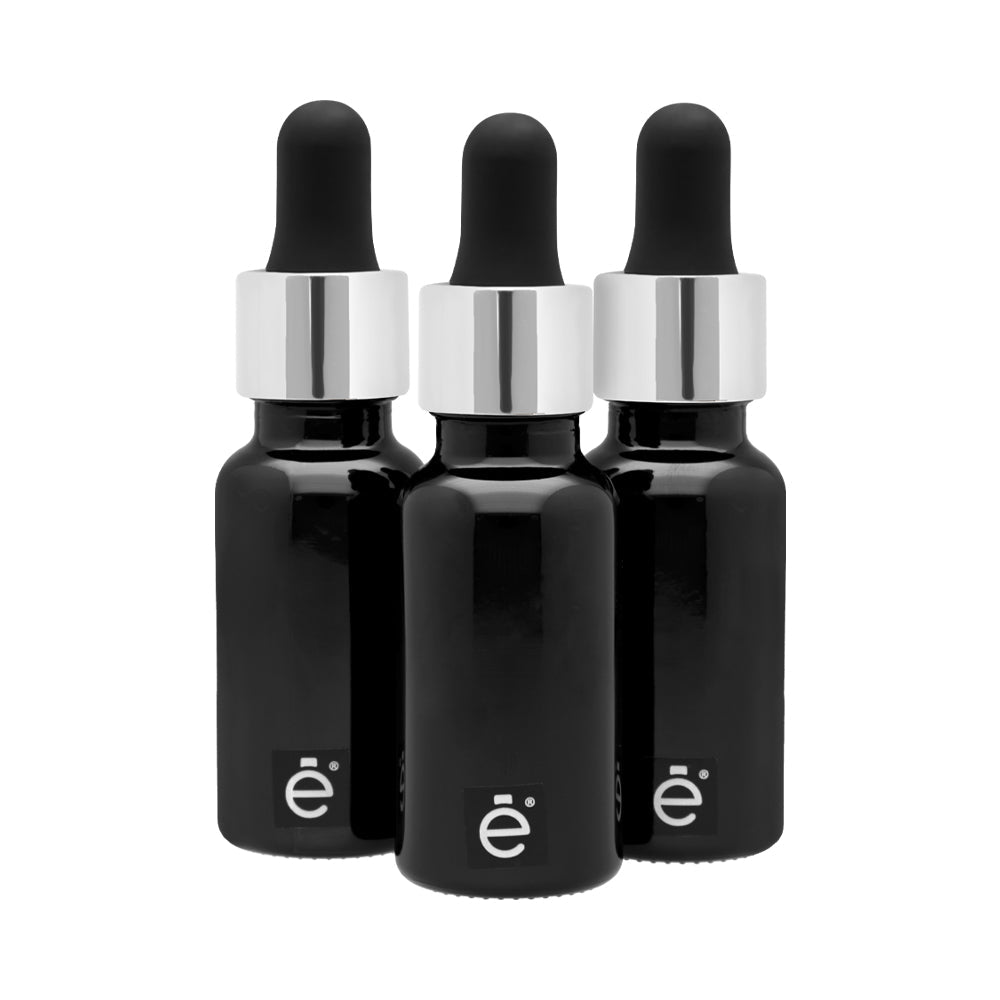 Frasco Gotero 20 Ml Vidrio Pipeta Cristal Premium
