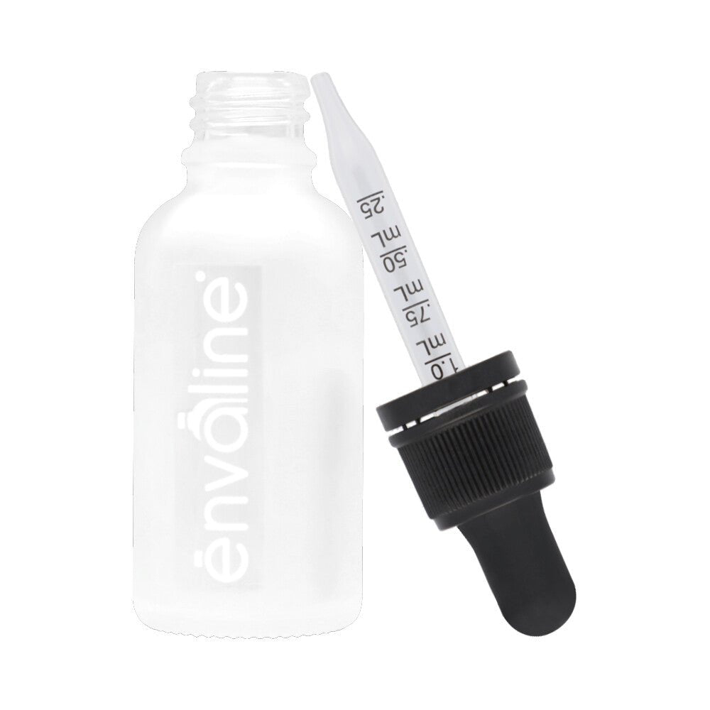 Frasco Gotero 30 Ml Frost Pipeta Cristal Graduada Inviolable