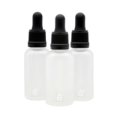 Frasco Gotero 30 Ml Frost Pipeta Cristal Inviolable