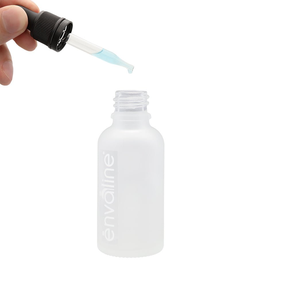 Frasco Gotero 30 Ml Frost Pipeta Cristal Inviolable