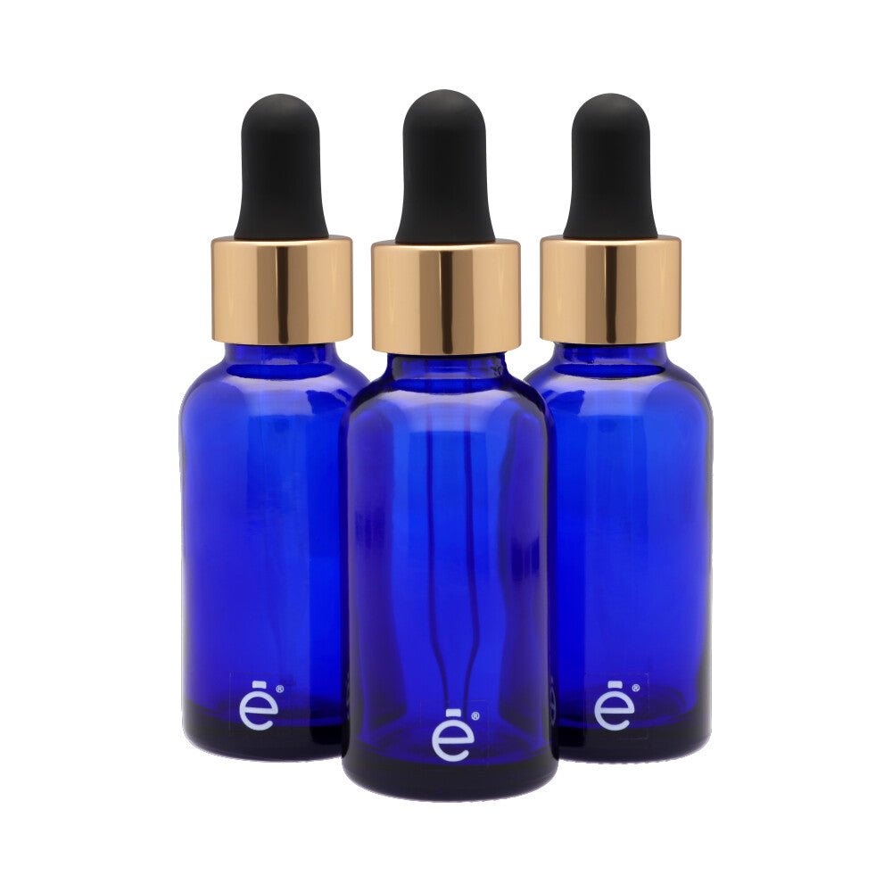 Frasco Gotero 30 Ml Vidrio Pipeta Cristal Premium