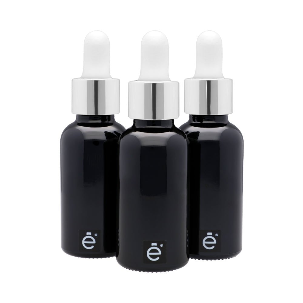 Frasco Gotero 30 Ml Vidrio Pipeta Cristal Premium