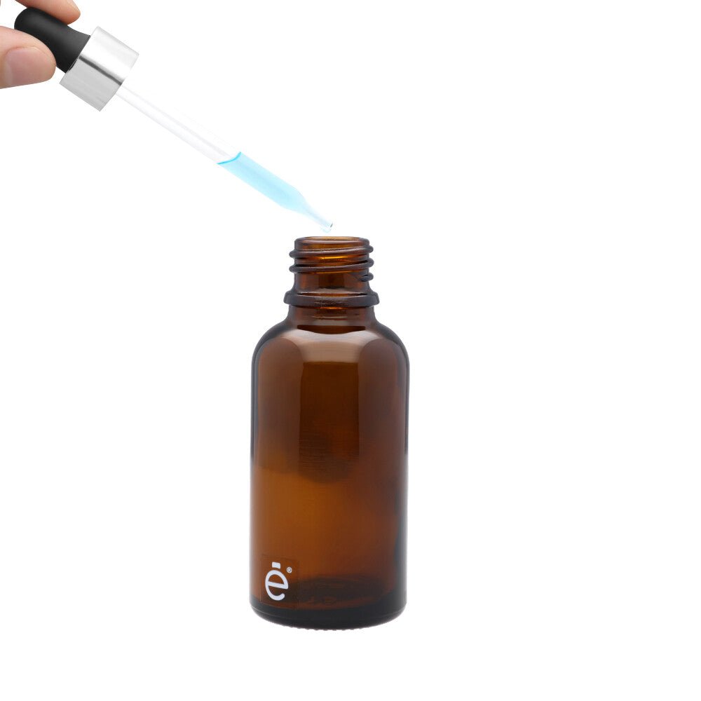 Frasco Gotero 30 Ml Vidrio Pipeta Cristal Premium