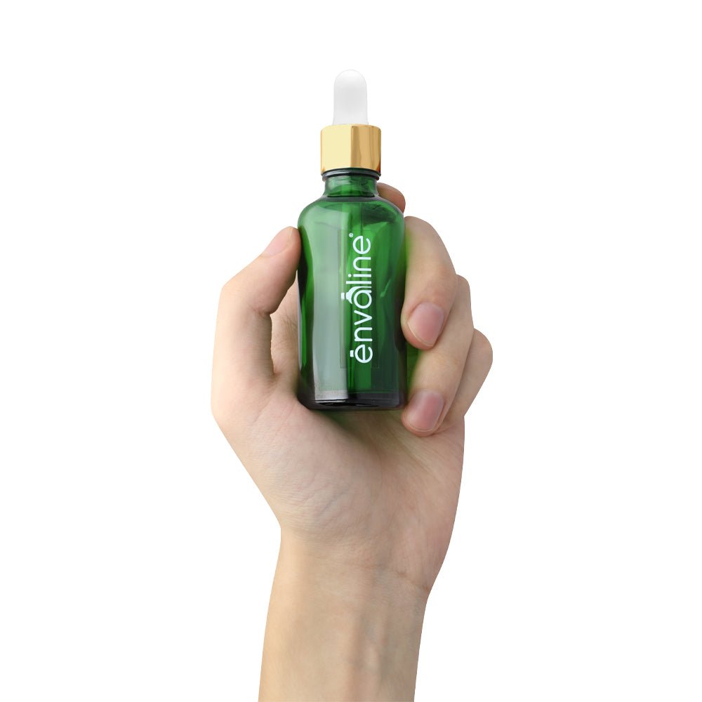 Frasco Gotero 50 Ml Vidrio Pipeta Cristal Premium