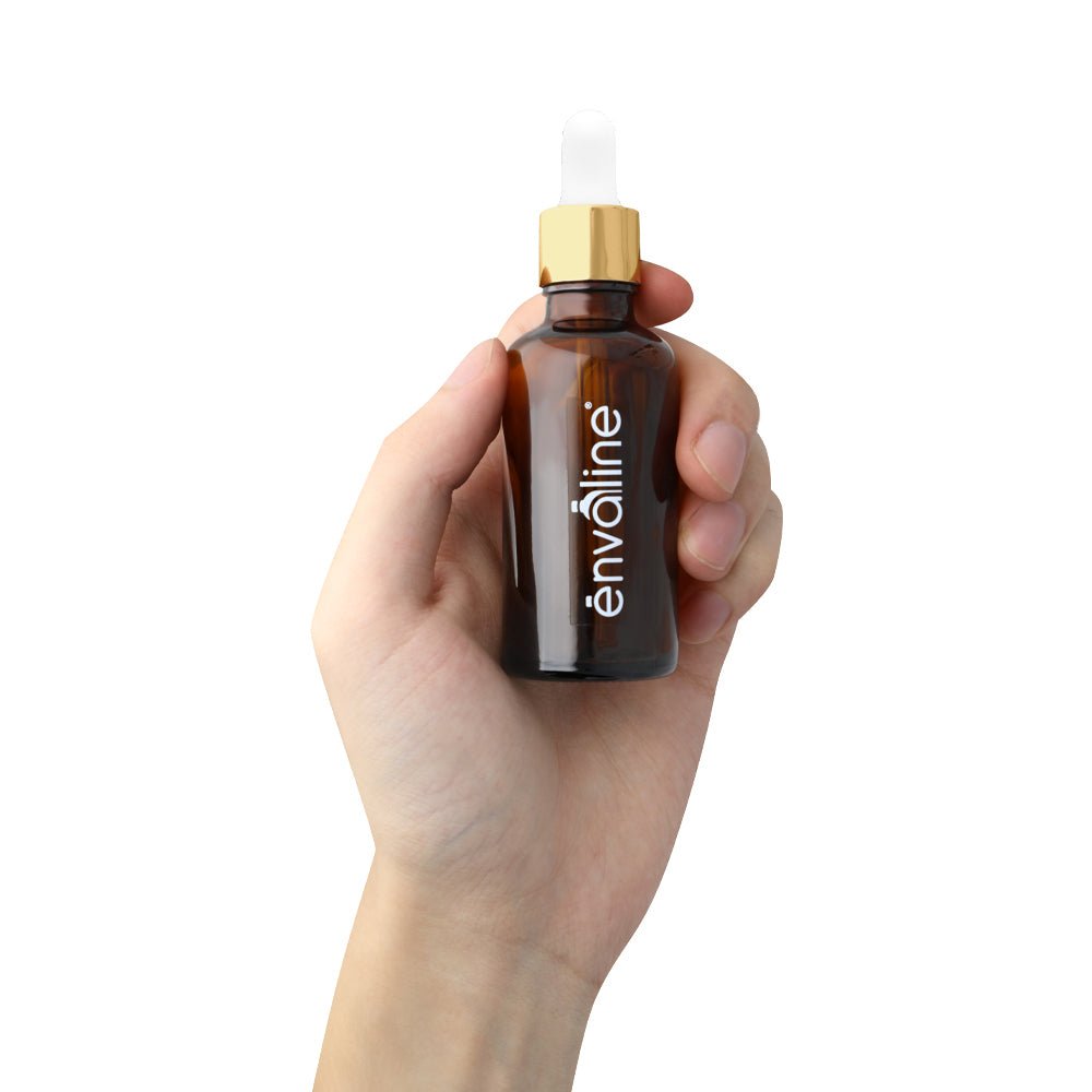Frasco Gotero 50 Ml Vidrio Pipeta Cristal Premium