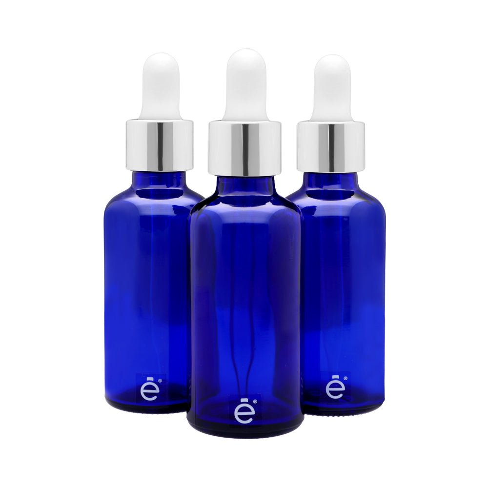 Frasco Gotero 50 Ml Vidrio Pipeta Cristal Premium
