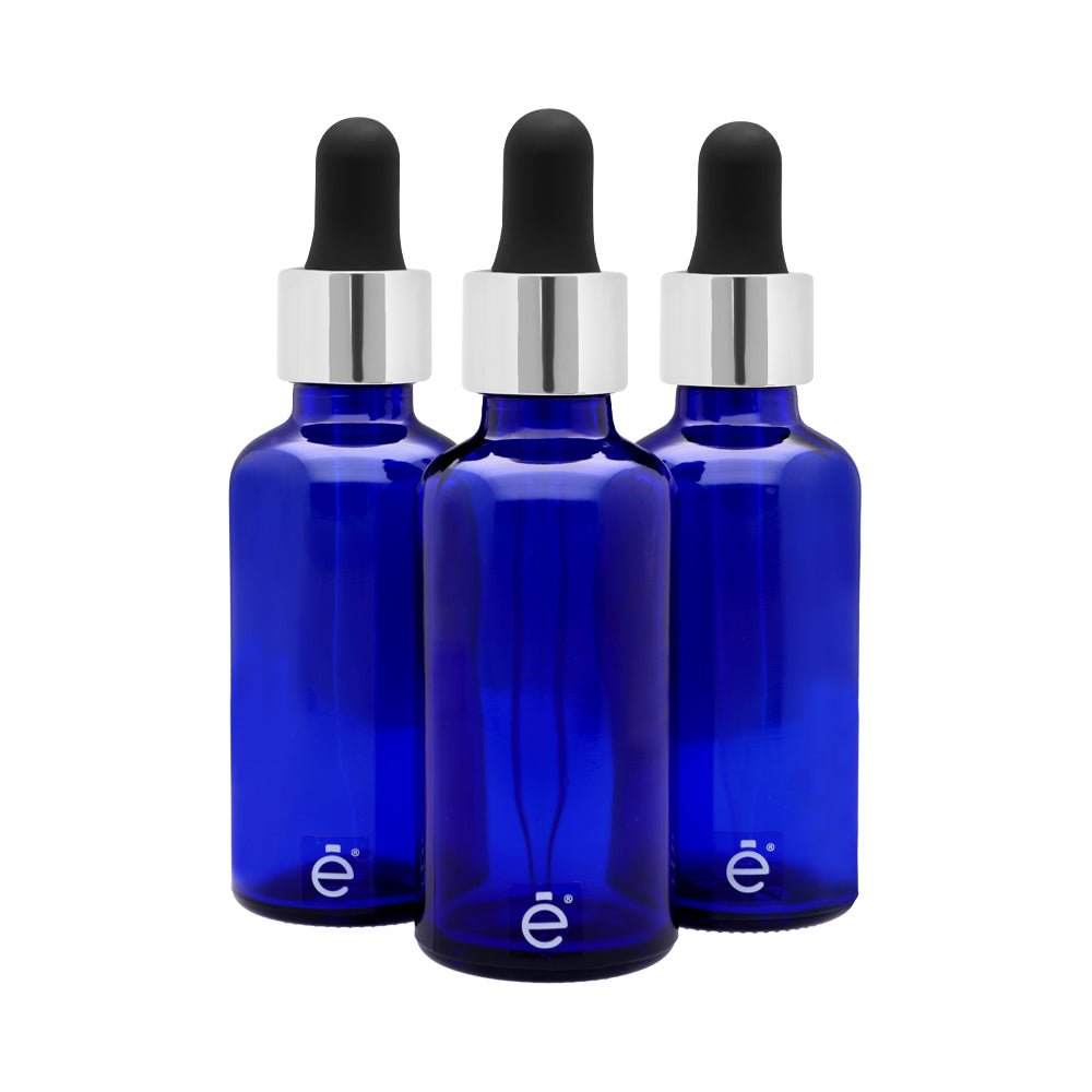 Frasco Gotero 50 Ml Vidrio Pipeta Cristal Premium