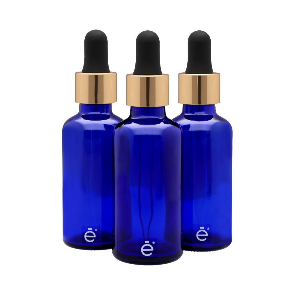 Frasco Gotero 50 Ml Vidrio Pipeta Cristal Premium