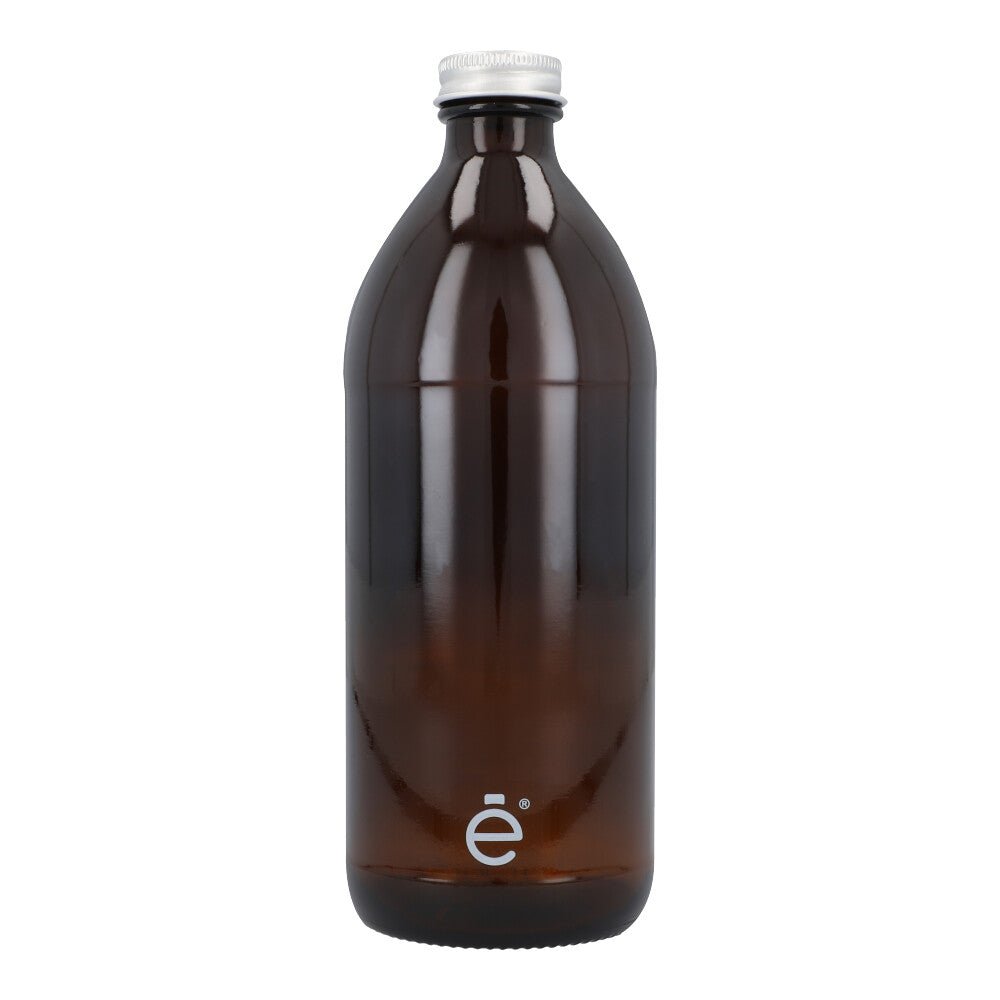 Frasco Industrial 500 Ml Vidrio Tapa Aluminio